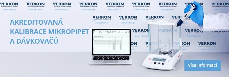 Akreditovaná kalibrace mikropipet a dávkovačů