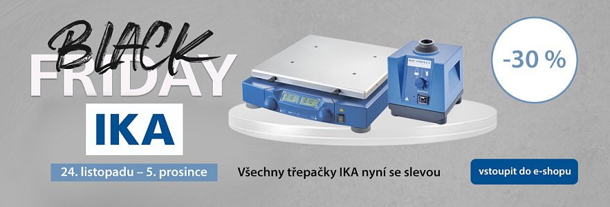 Black Friday sleva na třepačky IKA