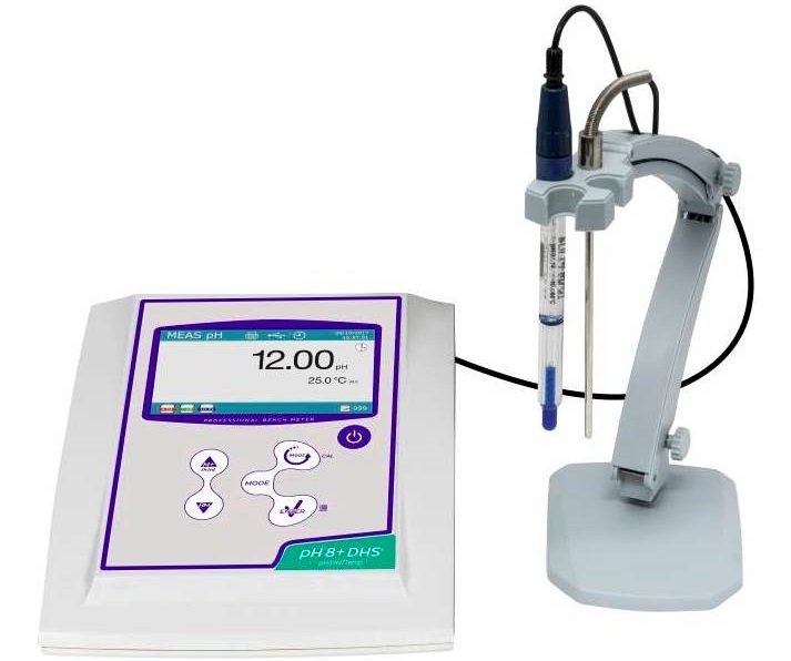 pH metr stolní XS pH 8+, s možností připojení míchačky VERKON
