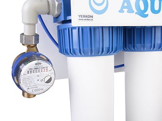 AQUAL 35 s ionexovou kolonou MIX 0,75 l a vodoměrem (bez digitálního konduktometru)