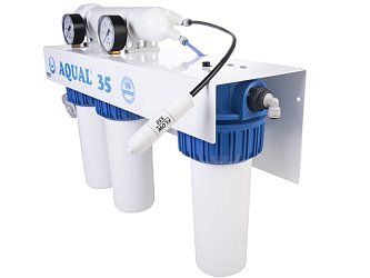 AQUAL 35 s ionexovou kolonou MIX 0,75 l a vodoměrem (bez digitálního konduktometru)