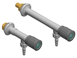 Armatura laboratorní vodovodní, nástěnná, TOF