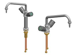 Armatura laboratorní vodovodní, stojánková směšovací, TOF