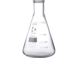 Baňka kuželová dle Erlenmeyera úzkohrdlá, silnostěnná, DURAN