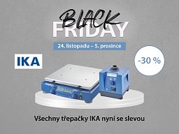 BLACK FRIDAY ve VERKONu: Třepačky IKA se slevou 30 %!
