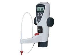 Titrette je manuální titrační byreta s digitálním displejem. Vyrábí se v objemu 10, 25 nebo 50 ml.