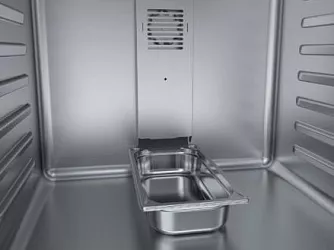 Pasivní regulace vlhkosti, nucená cirkulace vzduchu v komoře (s ventilátorem).