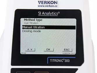 Digitální byreta SI Analytics TITRONIC 300/20 M2, displej