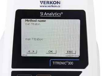Digitální byreta SI Analytics TITRONIC 300/20 M2, displej
