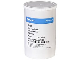 Filtr ze skleněných mikrovláken s pojivem, kruhové výseky, Whatman