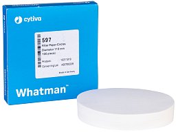 Filtrační papír pro kvalitativní analýzu, kruhové výseky, Whatman
