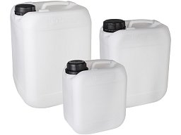 Kanystr průmyslový se šroubovým uzávěrem se závitem GL, HDPE