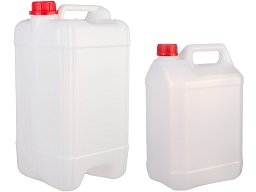 Kanystr se šroubovým uzávěrem, HDPE
