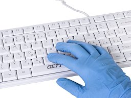 Klávesnice hygienická CleanType Easy Basic, voděodolná