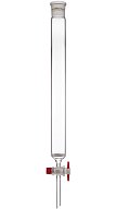 Kolona chromatografická skleněná, s fritou S0