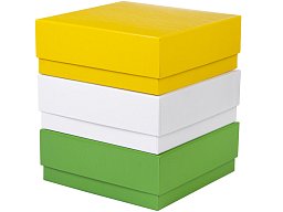 Kryobox papírový, 136 x 136 x 50 mm