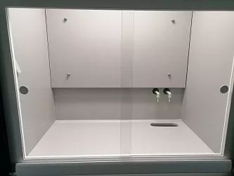 Laboratorní digestoře, ukázky realizací