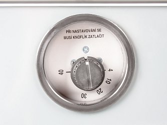 Nastavení rozsahu pohybu třepačky