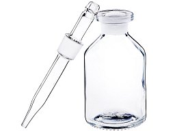 Láhev indikátorová, čirá, SIMAX