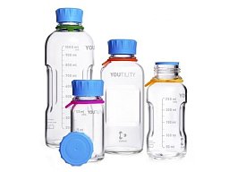 Láhev YOUTILITY se šroubovacím uzávěrem, hranatá, Duran