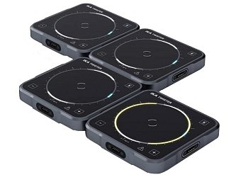 Připojením dalších míchacích jednotek lze TWISTER rozšířit na vícemístnou magnetickou míchačku až s 30 pozicemi. Na obrázku je SET 4.