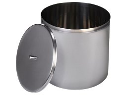 Nádoba s víčkem, nerezová