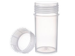 Nádobka širokohrdlá se šroubovým uzávěrem se závitem GL, PP