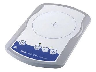 Magnetická míchačka bez ohřevu IKA lab disc white je vhodná pro míchání kapalin do objemu 0,8 l. Je vybavena funkcí směru otáčení každých 30 s.