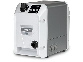 Suchá šroubová čerpadla VACUU·PURE přináší výhody bezolejové vakuové technologie v rozsahu až 10 mbar. Lze je použít v celém tlakovém rozsahu od atmosférického tlaku až po konečné vakuum.