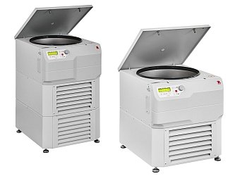 Velkoobjemové centrifugy Ohaus Frontier 5917RF s kapacitou až 4x 1000 ml.