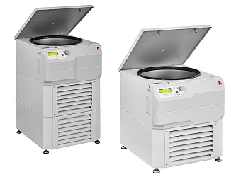 Velkoobjemové centrifugy Ohaus Frontier 5917RF s kapacitou až 4x 1000 ml.