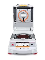 Vlhkostní analyzátory Ohaus série MB Next Gen jsou vyrobeny z odolných materiálů s důrazem na stabilitu výkonu a snadnou údržbu. Technologie ohřevu uhlíkovými vlákny zajišťuje rovnoměrné zahřívání vzorků.