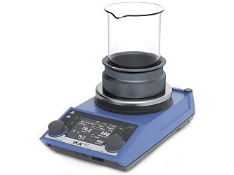IKA RET control-visc je magnetická míchačka s rychlým ohřevem, integrovanou funkcí vážení a kapacitou až 20 l (H2O).