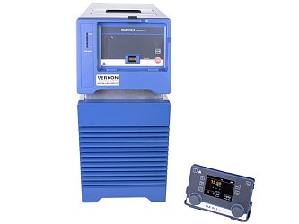 Cirkulační chladiče IKA RC 2 control jsou určeny k chlazení uzavřených systémů až do -30 °C s chladicím výkonem 400, resp. 800 W. Jsou vybaveny kvalitně izolovanou 4l nerezovou lázní a výkonným čerpadlem umožňujícím kombinovaný tlakový a sací účinek.