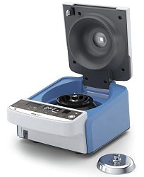 Centrifuga IKA G-L je malá kompaktní odstředivka, která díky kompatibilitě se 2 rotory umožňuje práci s 1,5/2,0ml mikrozkumavkami i PCR stripy.
