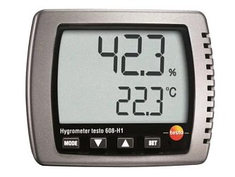 Teploměry s vlhkoměrem testo 608 jsou ideální pro průběžné měření vnitřního klimatu. Používají se v laboratořích, skladech a všude tam, kde není potřebná dokumentace a správa naměřených dat.
