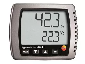 Teploměry s vlhkoměrem testo 608 jsou ideální pro průběžné měření vnitřního klimatu. Používají se v laboratořích, skladech a všude tam, kde není potřebná dokumentace a správa naměřených dat.