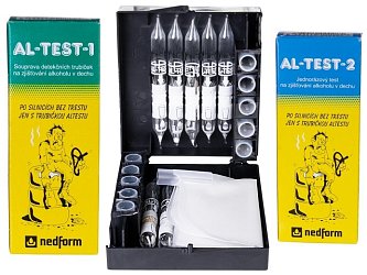 V nabídce máme i 3 různé sady jednorázových detekčních trubiček AL-TEST pro detekci alkoholu v dechu.