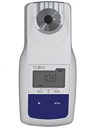 Ruční digitální refraktometry MyBrix s automatickou teplotní kompenzací jsou vhodné pro měření indexu lomu a koncentrace cukrů v laboratoři, výrobě i terénu.