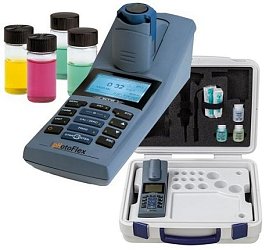V naší nabídce najdete i 3 typy přenosných fotometrů WTW: pHotoFlex STD pro fotometrická měření, pHotoFlex pH, který navíc umožňuje i měření pH a ORP, nebo pHotoFlex Turb, který nabízí jedinečnou kombinaci fotometrie, měření pH, ORP a zákalu.