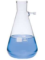 Odsávací láhev o objemu 2000 ml je vhodná pro vakuovou filtraci.
