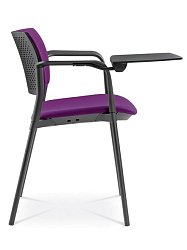 Konferenční židle Dream+ se skvěle hodí do škol, přednáškových sálů i čekáren. Mají moderní atraktivní design, jsou stohovatelné a nabízejí možnost zvolit si barvu sedáku i opěráku.