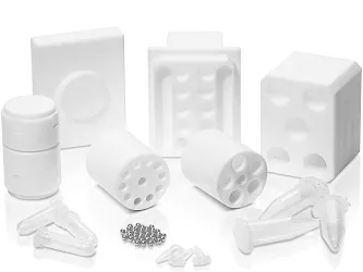 PTFE adaptéry pro mikrozkumavky Eppendorf.