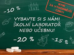 Připravte laboratoře na nový školní rok: Nyní se slevou až 20 %!