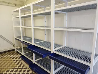 Realizace laboratorního nábytku a digestoří: MS cukrovary Hrušovany nad Jevišovkou