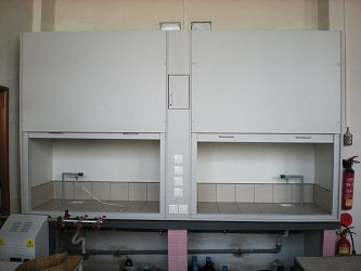 Rekonstrukce laboratorních digestoří - po dokončení