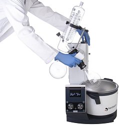 Rotační vakuová odparka Heidolph Hei-VAP Core s elektrickým zdvihem odpařovací baňky a sadou skla ML G3