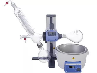 Rotační vakuová odparka IKA RV 3 V se sadou skla RV 10.1