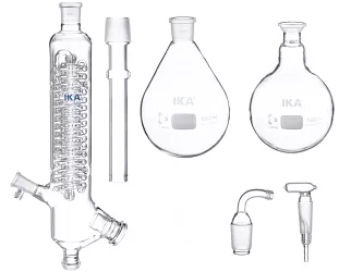 Rotační vakuová odparka IKA RV 3 V se sadou skla RV 10.1