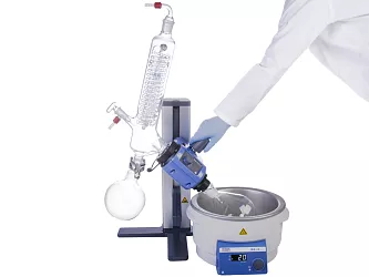 Rotační vakuová odparka IKA RV 3 V se sadou skla RV 10.1